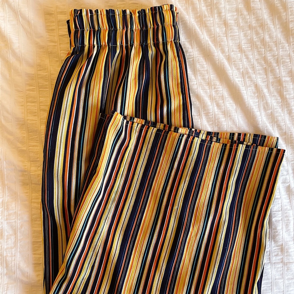Cotton On Striped Lightweight Pants Size 8